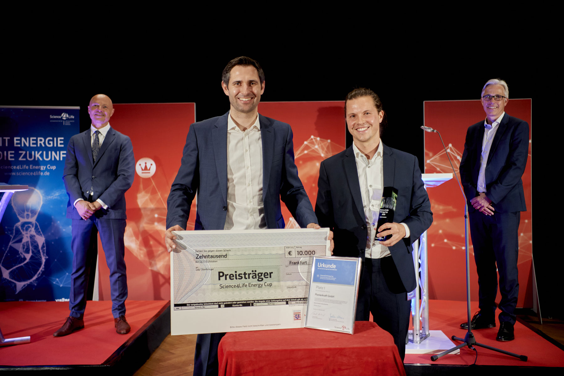 Science4Life Energy Cup, Gewinner Businessplan Wettbewerb Pionierkraft