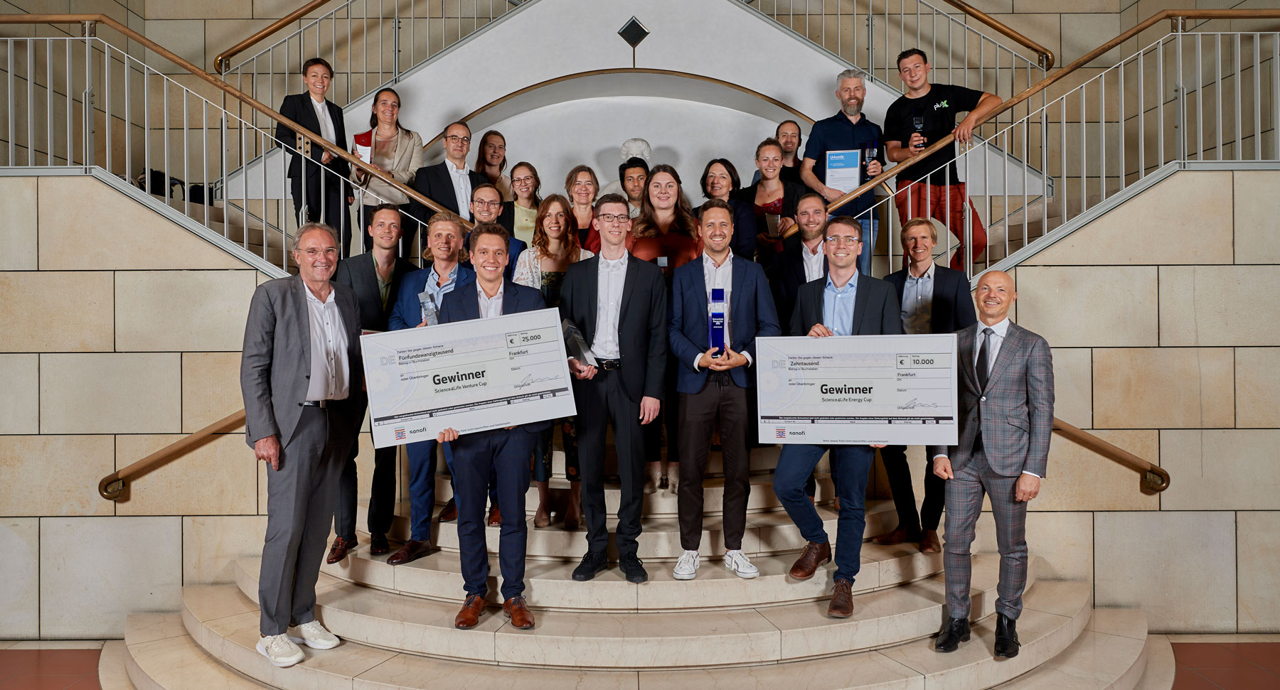 Science4Life Gewinner Venture Cup und Energy Cup 2022